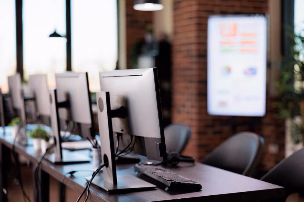 A workstation where SiteRegister capital allowances reports are prepared
